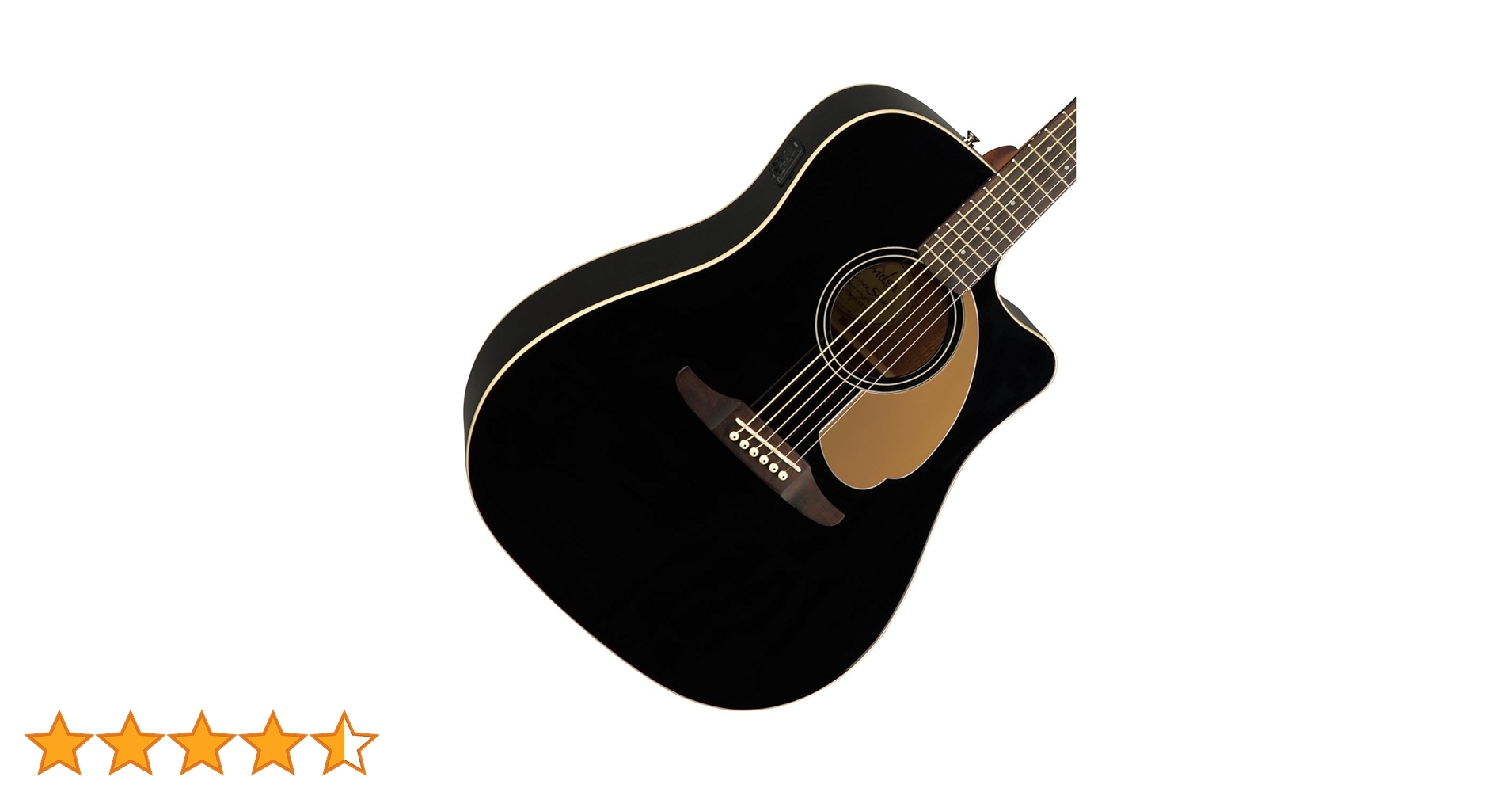 Amazon | Fender エレアコ Redondo Player, Jetty Black ソフトケース